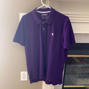 Large purple express polo